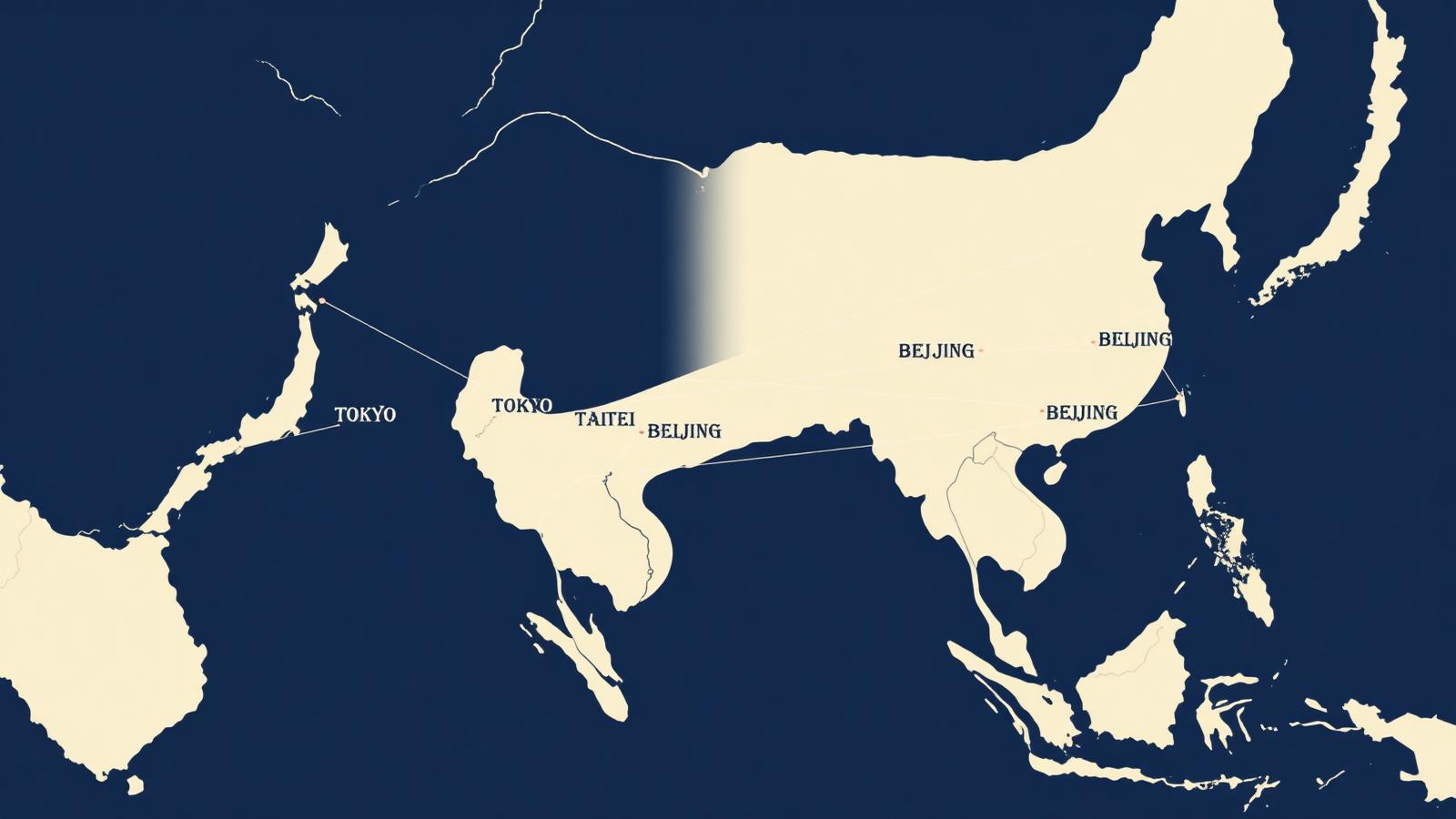 Asia-Pacific connectivity map